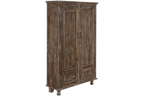 Armario de Madera de Teca Natural 2 Puertas MB-216504
