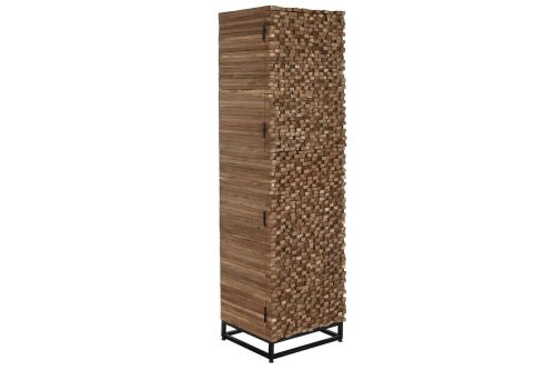 Armario de Madera Teca Reciclada 4 Puertas MB-217248