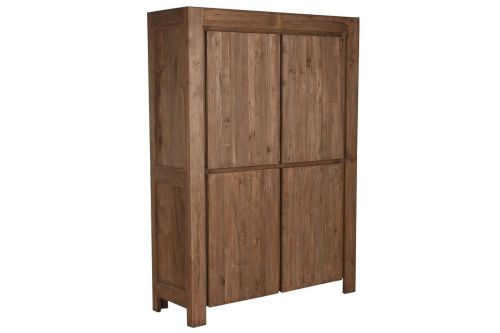 Armario de Teca Reciclada 4 Puertas MB-217297