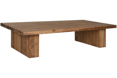 Mesa de Centro de Teca Natural 180x90 cm MB-217322