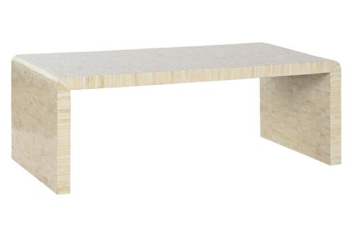 Mesa de Centro de Hueso con Taracea Artesanal MB-217976