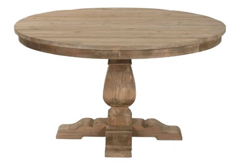 Mesa de Comedor Redonda de Madera Reciclada MB-219474