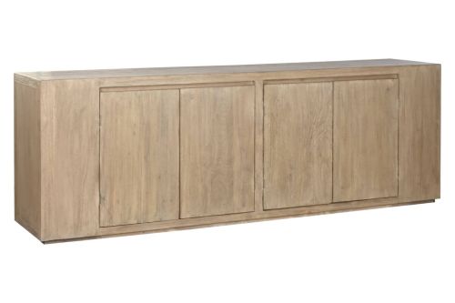 Aparador de Olmo Macizo 240x50x83 4 Puertas MB-219975