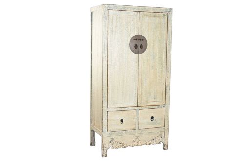 Armario de Madera de Abeto Tallada Natural MB-220526