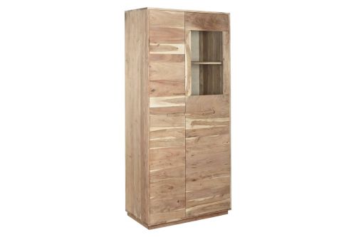 Vitrina de Salón en Madera de Acacia Natural MB-220536