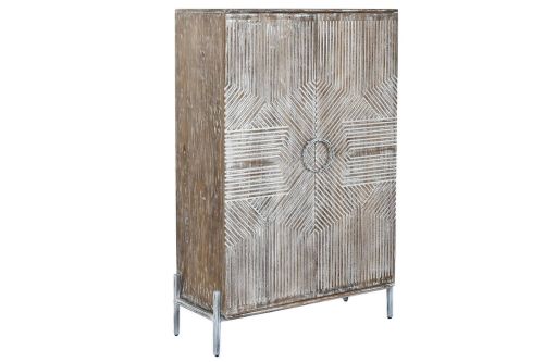 Armario de Madera de Mango Decapé Blanco MB-221655
