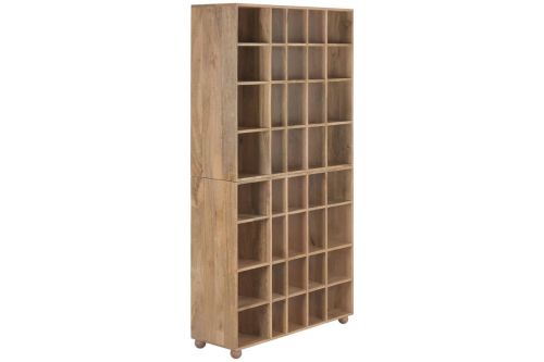 Estantería de Madera de Mango Marrón MB-223086