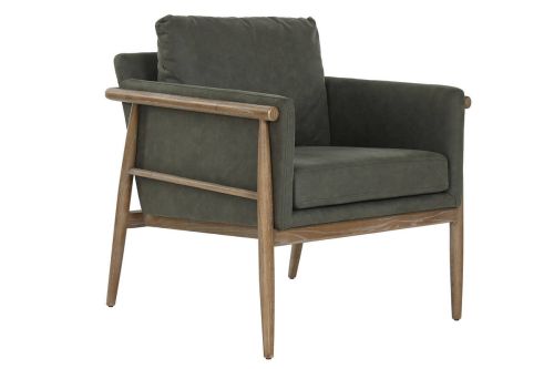 Madera de Fresno en Poliéster Acabado Verde MB-216493