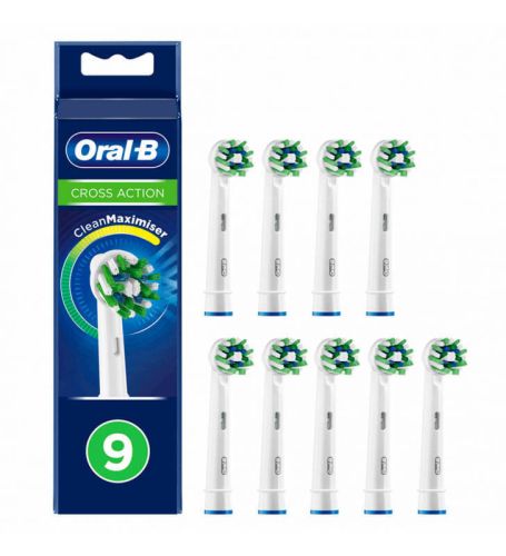 Recambio de Cepillo Dental Eléctrico Oral-B BRAUN CROSS ACTION 9 EB 50-9 FFS