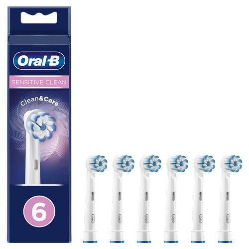 Pack 6 cabezales de recambio ORAL-B Sensitive Clean EB 60-6