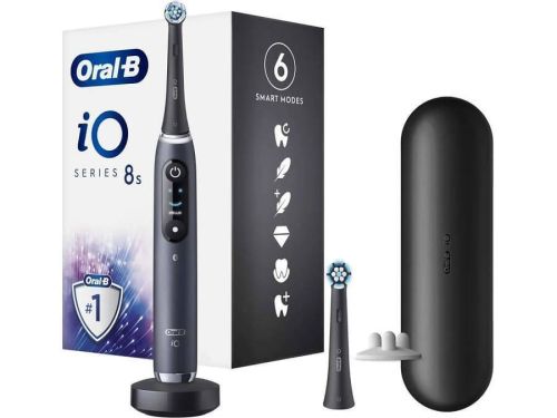 Cepillo de Dientes ORAL B IO 8S Eléctrico Negro BRAUN IO8S