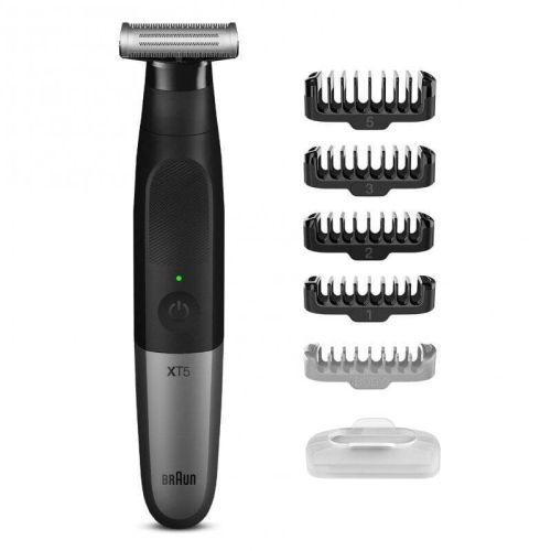Afeitadora Corporal BRAUN y recortadora de barba XT5100 BLKSPCGRY