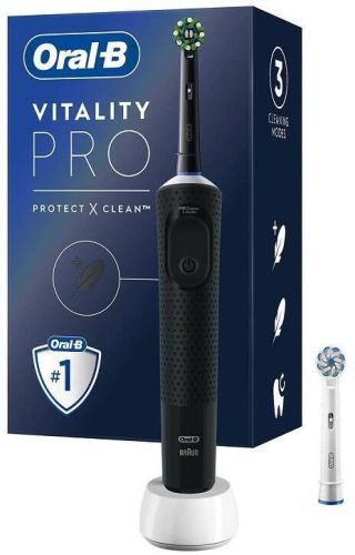 Cepillo de Dientes ORAL B Vitality Pro Negro BRAUN VITALITYPRONEG
