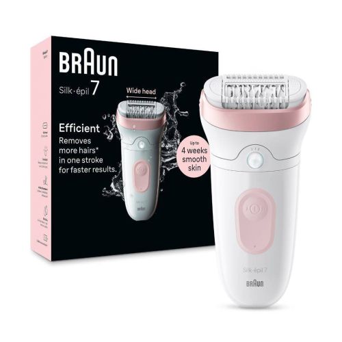 Depiladora Eléctrica Braun Silk-épil 7 Wet & Dry con Tecnología SensoSmart SE7-000