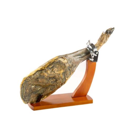 Soporte Jamonero Giratorio de Madera de Pino
