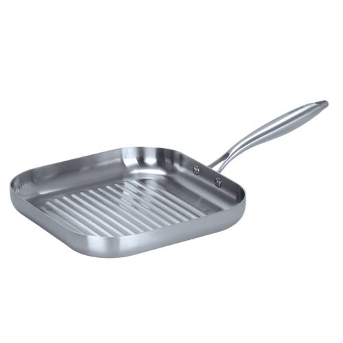 Sartén Grill 28 cm Acero Inoxidable Triply VITA3 66267