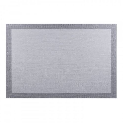 Alfombra de Tejido de Vinilo Color Gris 140x200
