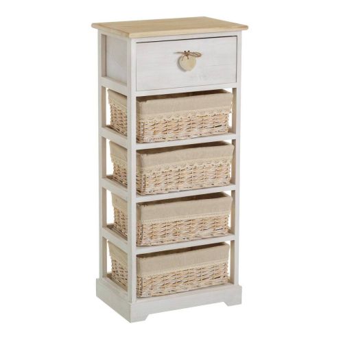 Mueble de 1 Cajón y 4 Cestas SWEET HEART 98969