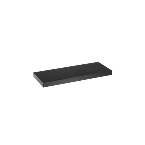 Estante de Pared de Color Negro 60x24 cm