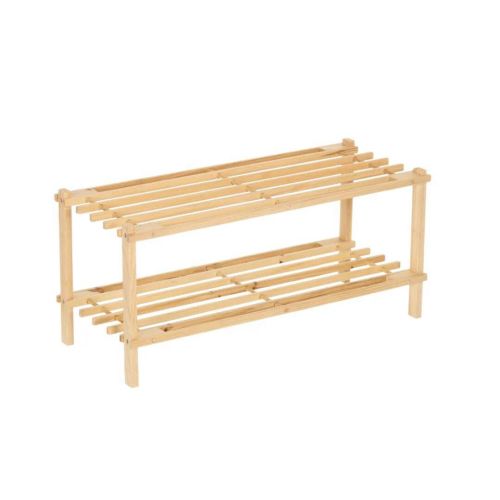 Zapatero Bajo de 2 Lejas Natural 803300