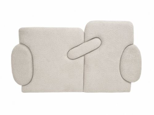 Cabecero Contemporáneo Rizo Suave Beige 185 cm 33-240