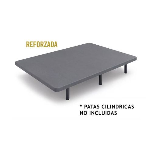 Base tapizada 105x200 color Gris DSUEÑOS BT-205