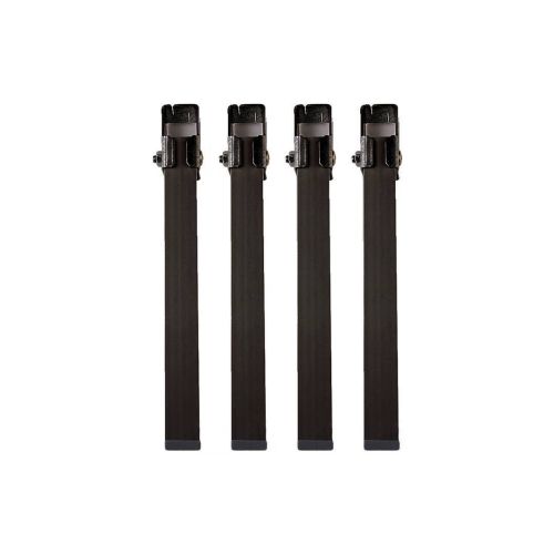 Juego de 4 Patas Metálicas Cuadradas 28 cm 6001-28 D`SUEÑOS