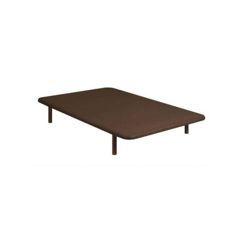 Divanlín Base Tapizada Tejido 3D Color Wengué 90x190 cm DL12084