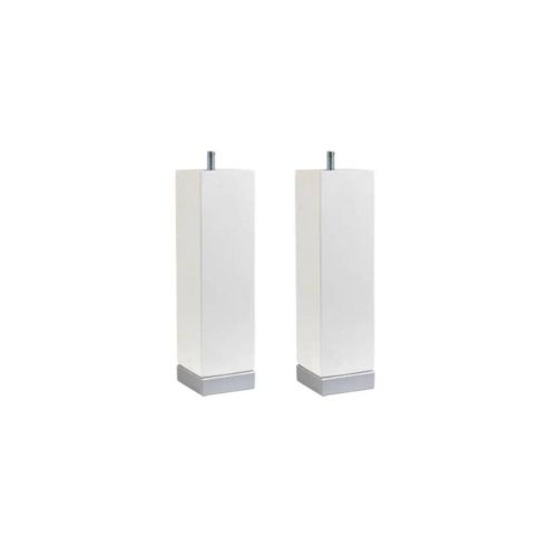 Juego de 2 Patas de color Blanco para Base Tapizada 14 cm PIKOLIN JP18700
