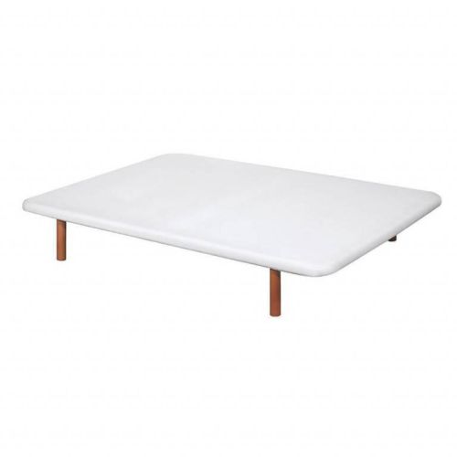 Divanlín Base Tapizada Blanco 90cm x 200cm DL27053