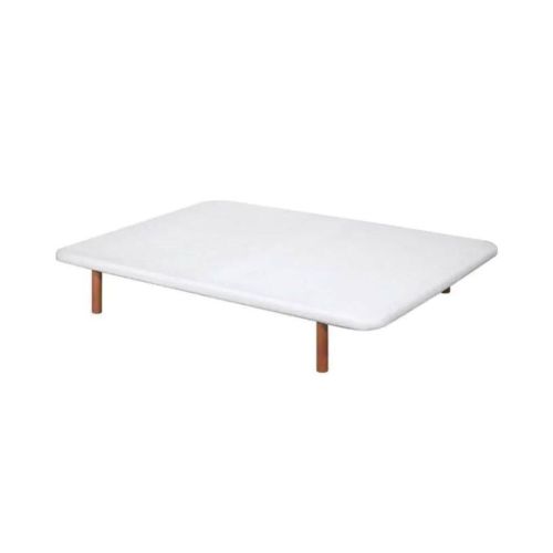 Divanlín Base Tapizada Blanco 105x200 cm DL27053
