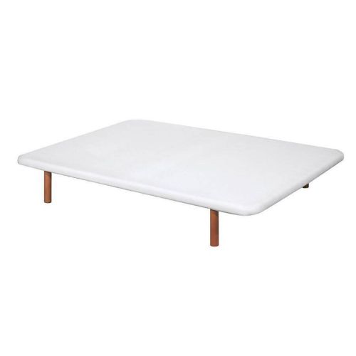 Divanlín Base Tapizada Blanco 135cm x 182 cm DL27053