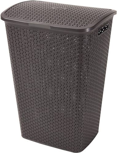 Cesto de ropa 55L MY STYLE CURVER chocolate 216581