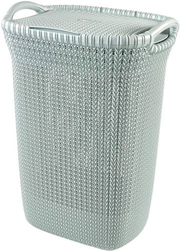 Cesto de ropa KNIT JAMPER 57L 45X34X61 azul bruma 228411