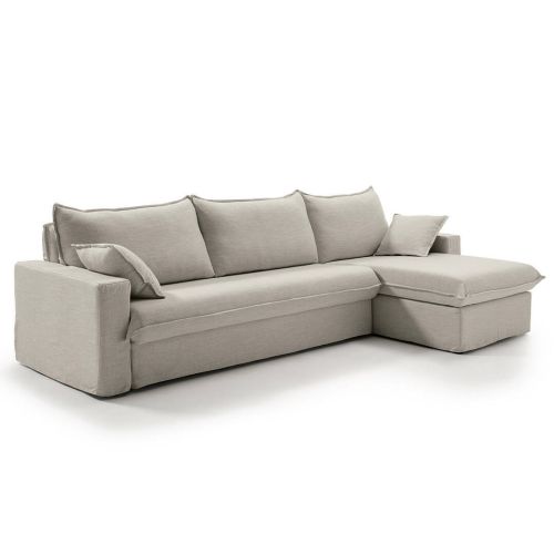 Sofá Cama Italiano con Chaise Longue Derecha NADIR