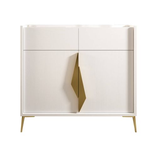Mueble Recibidor con Patas Altas color Dorado H114O5