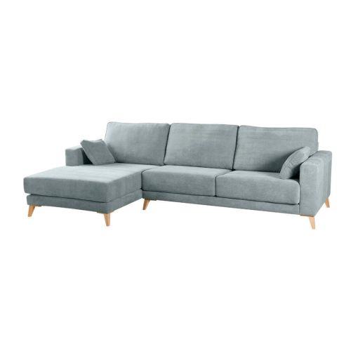 Chaiselongue Izquierda 3 Plazas 300 cm Tapizado en Poliéster GIOVANI