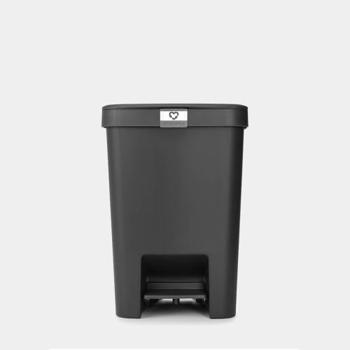Cubo de Basura 25L Steptup Dark Grey BRABANTIA