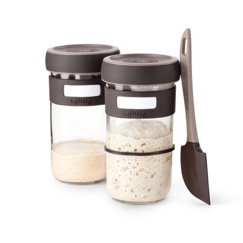 Accesorio de Cocina para Masa Madre en Vidrio LEKUE 883743