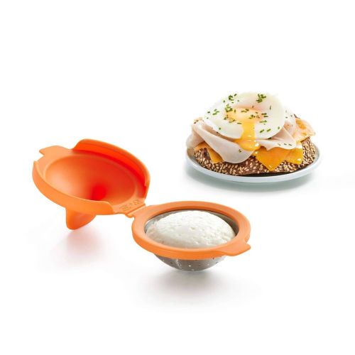 Escalfador de Huevos Naranja LEKUE 882968