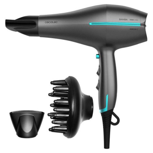 Secador de pelo CECOTEC Bamba IoniCare 5300 Maxi Aura Black