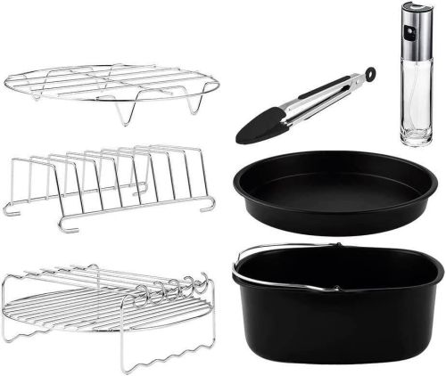 Set de 8 accesorios para freidora de Aire CECOTEC Cecofry 04995