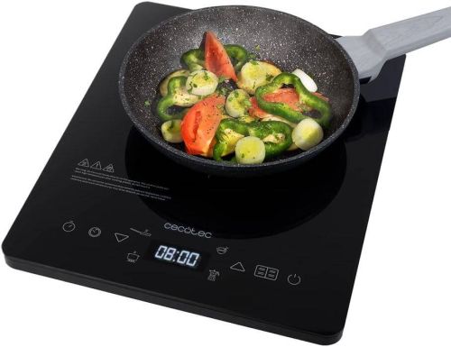 Cocina inducción CECOTEC Full Crystal Onyx 03069