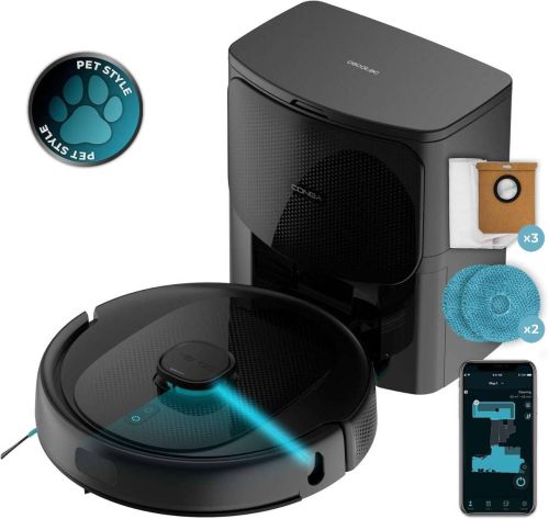 Robot Aspirador Láser Autovaciado CONGA 9590 SPIN REVOLUTION A01_EU01
