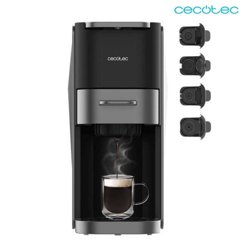 Cafetera Expresso de Cápsulas y Café Molido Freestyle Compact Dark 1853 CECOTEC