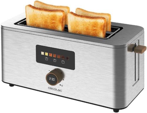 Tostador Vertical de Acero Inoxidable con Ranura Larga TOUCH&TOAST EXTRA 4845