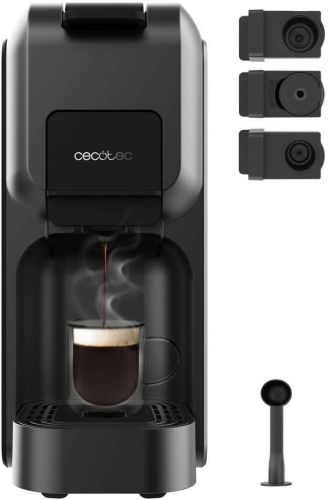 Cafetera Espresso Compacta Black con 20 Bares FREESTYLE 1851