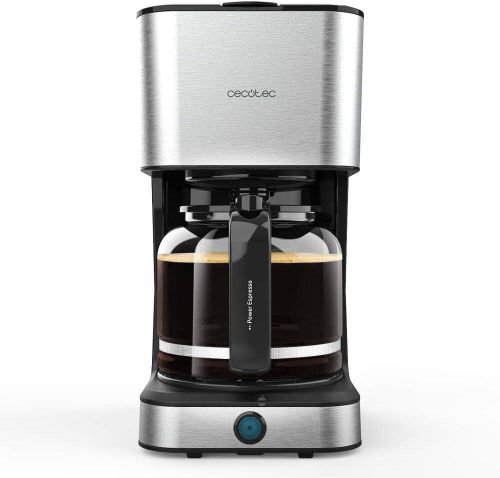 Cafetera de Goteo con Jarra de Vidrio y Acero COFFEE 66 HEAT CECOTEC 1554