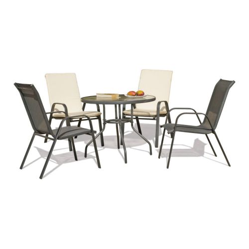 Comedor de Jardín en Acero SULAM