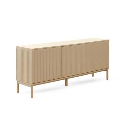 Aparador de Salón 3 Puertas en MDF Beige Arena GABAR 11520